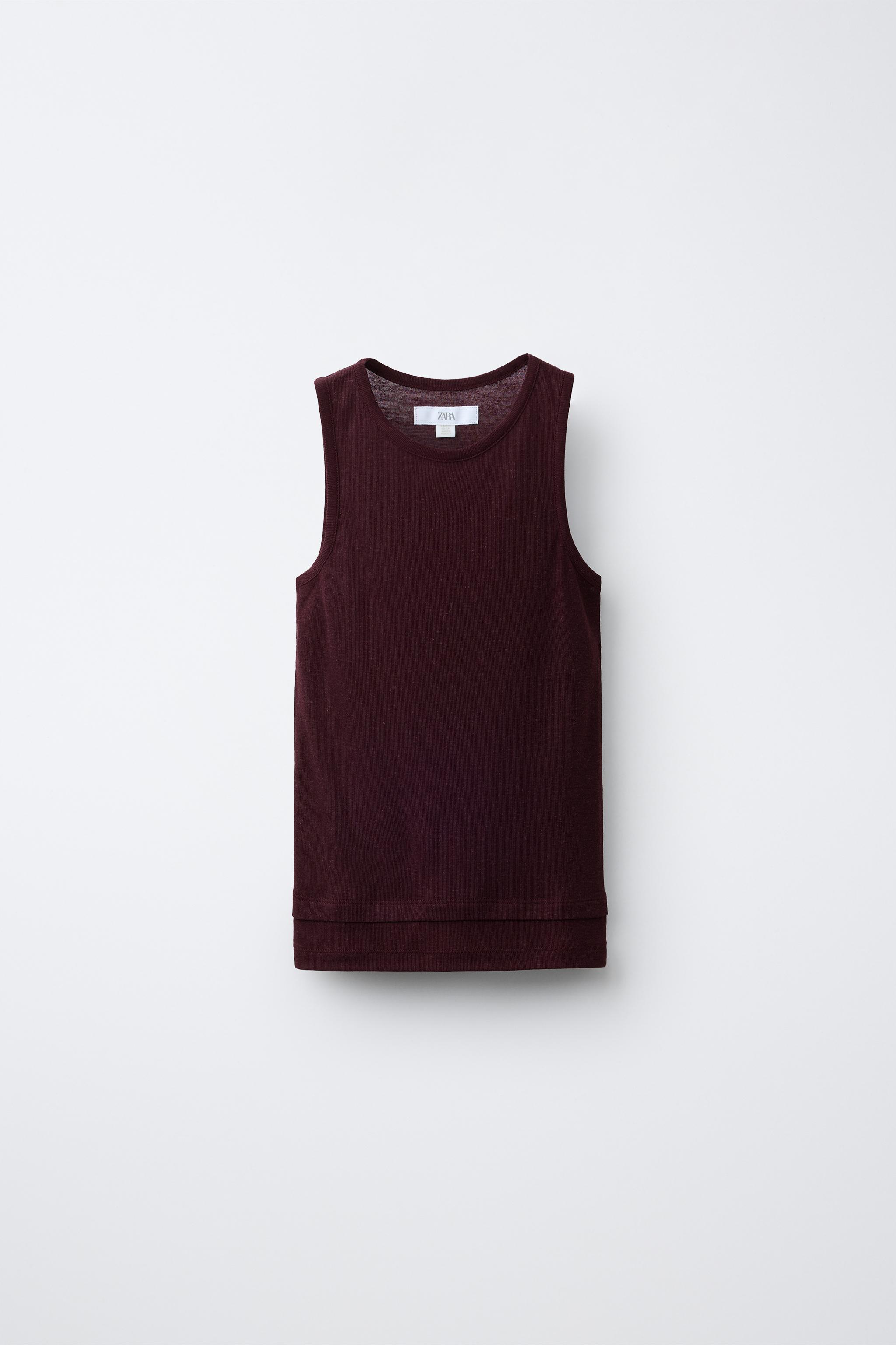 LINEN BLEND T-SHIRT